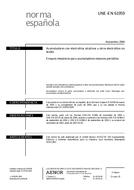 Die Norm UNE-EN 61959:2004 12.11.2004 Ansicht