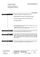 Die Norm UNE-EN 62052-21:2006 29.11.2006 Ansicht