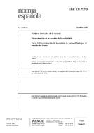 Die Norm UNE-EN 717-3:1996 9.10.1996 Ansicht