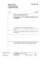 Die Norm UNE-EN 734:1996 22.4.1996 Ansicht