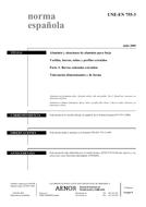 Die Norm UNE-EN 755-3:2009 1.7.2009 Ansicht