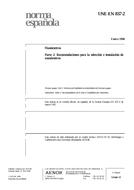 Die Norm UNE-EN 837-2:1998 28.1.1998 Ansicht