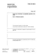 Die Norm UNE-EN 932-1:1997 10.2.1997 Ansicht