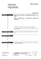 Die Norm UNE-EN 932-2:1999 29.11.1999 Ansicht