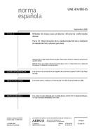 Ansicht UNE-EN 993-15:2005 21.9.2005