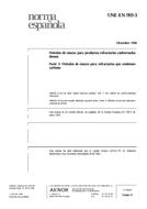 Die Norm UNE-EN 993-3:1998 1.12.1998 Ansicht
