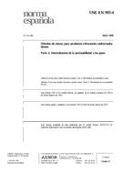 Die Norm UNE-EN 993-4:1996 23.4.1996 Ansicht