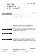 Die Norm UNE-ENV 12924:1998 30.7.1998 Ansicht