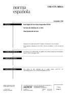 Die Norm UNE-ETS 300111:1999 29.11.1999 Ansicht