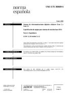 Die Norm UNE-ETS 300609-4:2000 28.1.2000 Ansicht