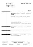 UNGÜLTIG UNE-HD 60364-7-721:2011 19.4.2011 Ansicht