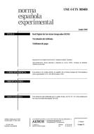 Die Norm UNE-I-ETS 300400:1999 30.6.1999 Ansicht