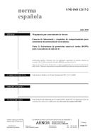 Die Norm UNE-ISO 12117-2:2010 7.7.2010 Ansicht