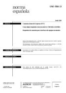 Die Norm UNE-TBR 13:1998 30.6.1998 Ansicht