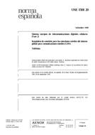Die Norm UNE-TBR 20:1999 21.9.1999 Ansicht