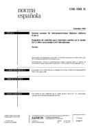 Die Norm UNE-TBR 31:1999 30.9.1999 Ansicht