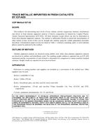 Die Norm UOP 927-92 29.7.2002 Ansicht