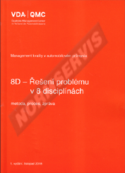 Publikation  8D - Řešení problému v 8 disciplínách, metoda, proces, zpráva - 1. vydání 1.7.2020 Ansicht