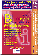 Ansicht  B - Soubor nových elektrotechnických norem 5.12.2007