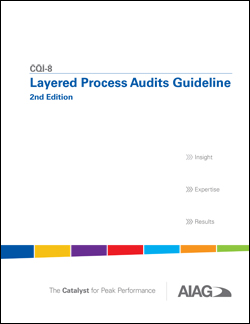 Ansicht  Layered Process Audit Guideline 1.1.2014