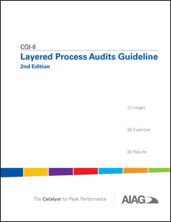 Ansicht  Layered Process Audit Guideline 1.1.2014