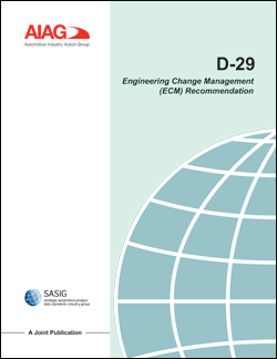 Ansicht  Engineering Change Management (ECM) Recommendation 1.1.2009