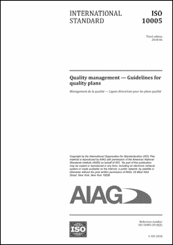 Ansicht  Quality Management Systems - Guidelines For Quality Plans 1.6.2018