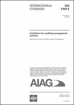 Publikation AIAG Guidelines for Auditing Management Systems 1.7.2018 Ansicht