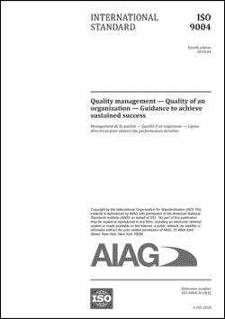 Ansicht  Quality Management - Quality of an Organization 1.4.2018