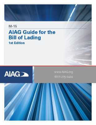 Publikation AIAG Standardized Bill of Lading 1.1.2008 Ansicht