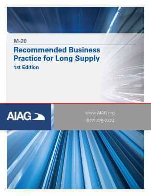 Ansicht  Recommended Business Practice for Long Distance Supply Chain 1.11.2010