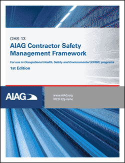 Ansicht  AIAG Contractor Management Framework 1.5.2019