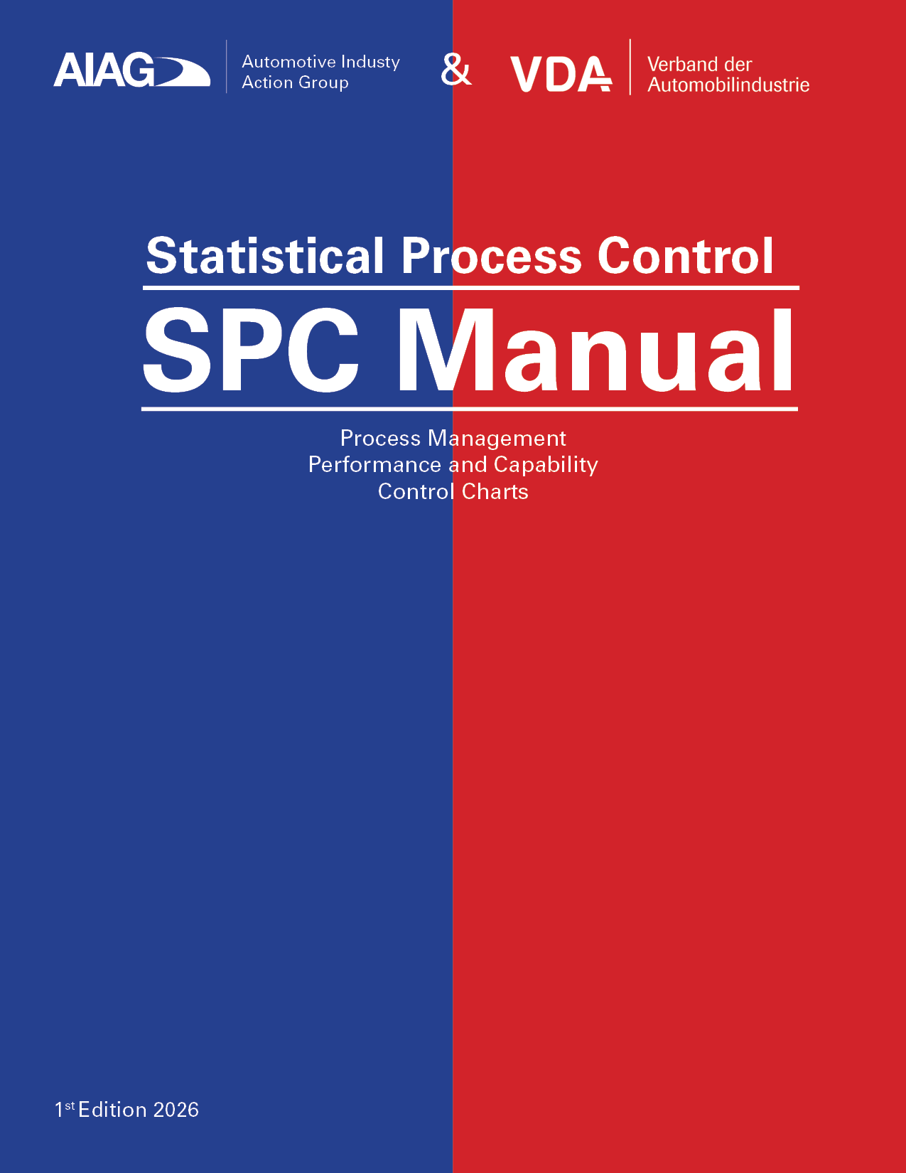 Ansicht  AIAG & VDA SPC Manual 1.1.1900