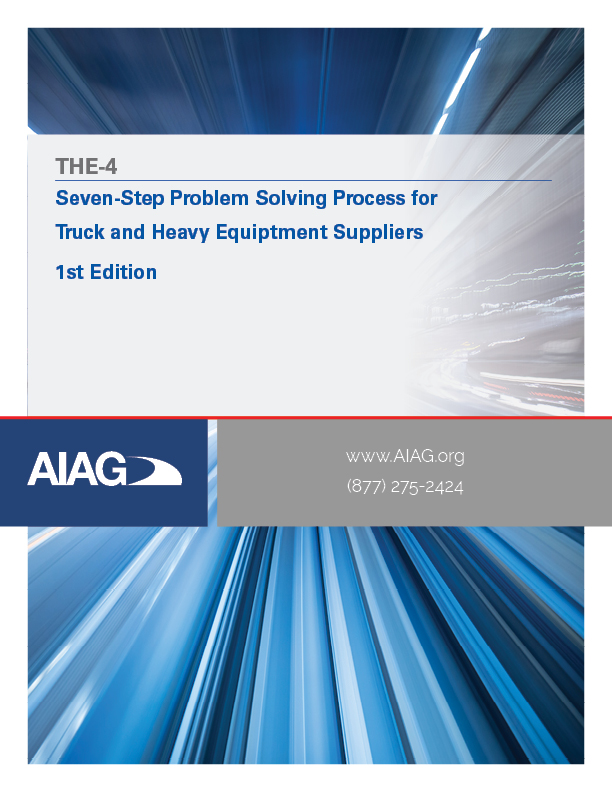 Ansicht  7-Step Problem Solving Process for TH&E Suppliers 1.7.2000