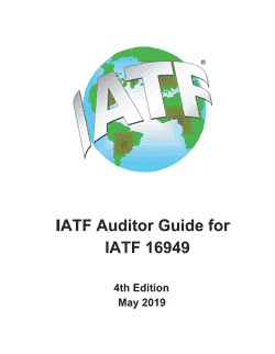 Ansicht  IATF Auditor Guide for IATF 16949 1.1.2001