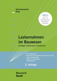 Publikation  Bauwerk; Lastannahmen im Bauwesen - Grundlagen, Erläuterungen, Praxisbeispiele; Sicherheitskonzept Einwirkungen auf Tragwerke nach Eurocode 1 und 8: Eigen- und Nutzlasten, Wind- und Schneelasten, Erdbebenlasten 11.7.2016 Ansicht