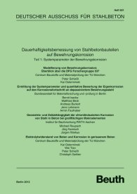Publikation  DAfStb-Heft 601; Dauerhaftigkeitsbemessung von Stahlbetonbauteilen auf Bewehrungskorrosion; Teil 1: Systemparameter der Bewehrungskorrosion 28.11.2012 Ansicht