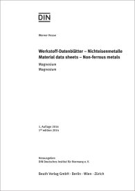 Publikation  Beuth Wissen; Werkstoff-Datenblätter; Nichteisenmetalle Magnesium 4.8.2014 Ansicht