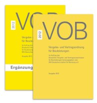 Ansicht  Paket VOB Gesamtausgabe 2012 + VOB Ergänzungsband 2015; VOB Vergabe- und Vertragsordnung für Bauleistungen 14.9.2015