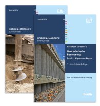 Publikation  Normen-Handbuch; Handbuch Eurocode 7 - Geotechnische Bemessung; Paket: Band 1 Allgemeine Regeln + Band 2 Erkundung und Untersuchung 18.12.2015 Ansicht