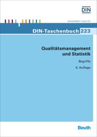 Ansicht  DIN-Taschenbuch 223; Qualitätsmanagement und Statistik; Begriffe 8.3.2016