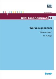Ansicht  DIN-Taschenbuch 14; Werkzeugspanner; Spannzeuge 1 19.4.2016