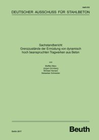 Publikation  DAfStb-Heft 618; Sachstandbericht - Grenzzustände der Ermüdung von dynamisch hoch beanspruchten Tragwerken aus Beton 4.5.2017 Ansicht