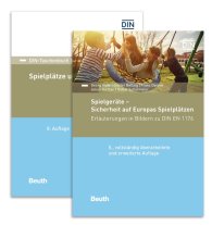 Publikation  DIN-Taschenbuch und Beuth Kommentar; Sichere Spielplätze und Spielgeräte; Paket: Kommentar 