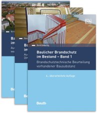 Publikation  Beuth Praxis; Baulicher Brandschutz im Bestand: 1 - 3; Paket: Band 1, Band 2 und Band 3 Brandschutztechnische Beurteilung vorhandener Bausubstanz // Ausgewählte historische Normteile DIN 4102 ab 1934 // Ausgewählte histo 14.6.2019 Ansicht