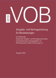 Ansicht  VOB Gesamtausgabe 2019; Vergabe- und Vertragsordnung für Bauleistungen Teil A (DIN 1960), Teil B (DIN 1961), Teil C (ATV) 3.10.2019