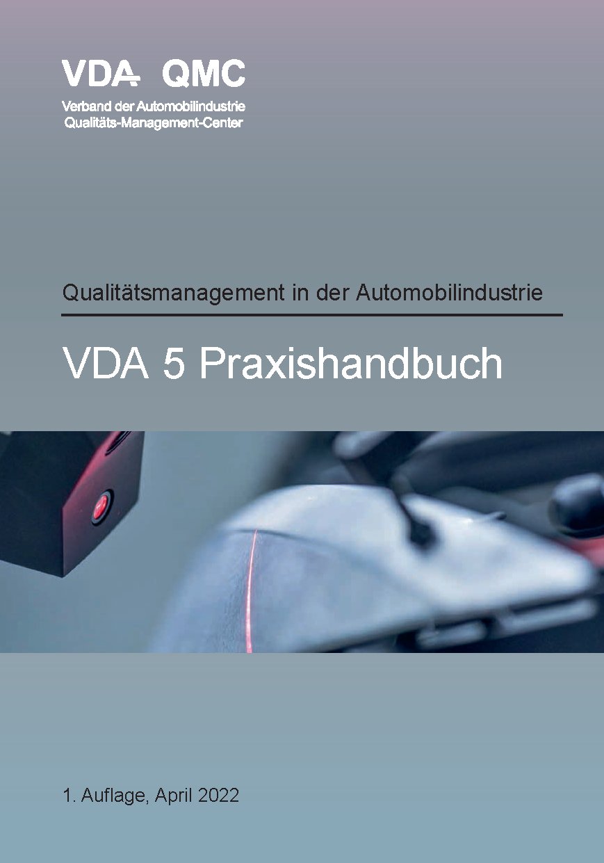 Ansicht  VDA Band 5 Praxishandbuch, 1. Auflage, April 2022 1.4.2022