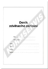 Publikation  Deník zdvihacího zařízení 1.1.2000 Ansicht