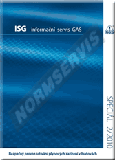 Publikation  ISG speciál č. 8 - Bezpečný provoz/užívání plynových zařízení v budovách. 1.1.2010 Ansicht