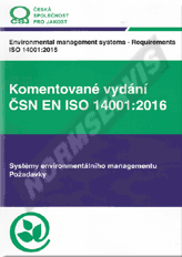 Publikation  Komentované vydání ČSN EN ISO 14001: 2016. Systémy environmentálního managementu. Požadavky 1.4.2016 Ansicht